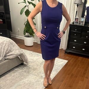 Banana Republic Deep Purple Dress